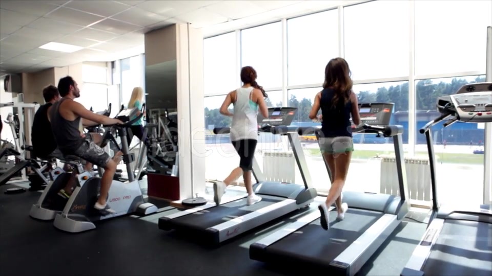 Training in a Gym  Videohive 9771170 Stock Footage Image 5