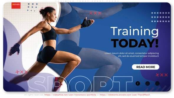 Training Today Sport Promo - 31820110 Download Videohive