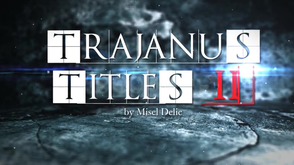 Trajanus Titles 2 Trailer - Download Videohive 162427