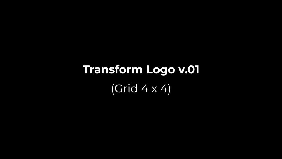 Transform Logo Videohive 23026958 After Effects Image 1