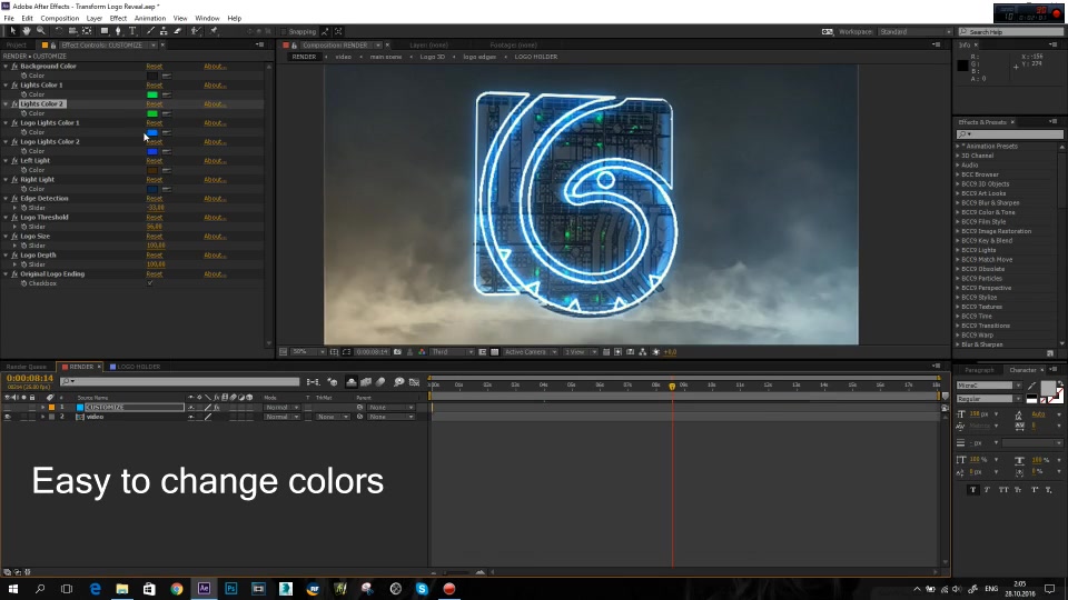 Transform Logo Reveal Videohive 18605584 After Effects Image 6