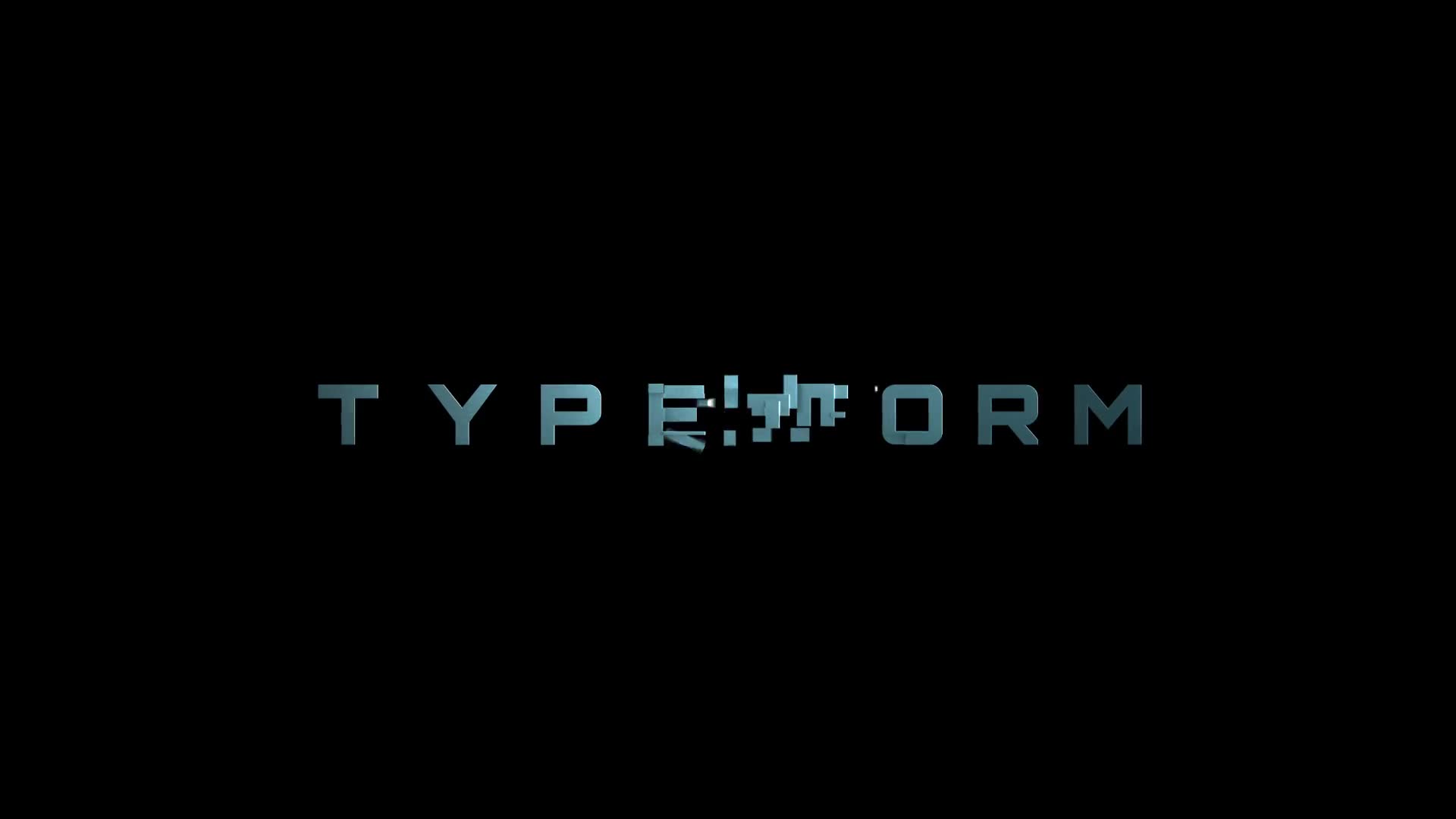 Transform Type Animated Typeface - Download Videohive 22175502