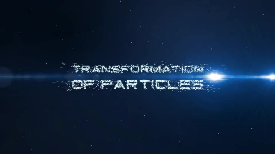 Transformation of particles - Download Videohive 492533