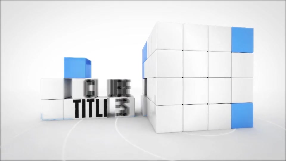 Transforming Cube Titles Videohive 27932917 Premiere Pro Image 4