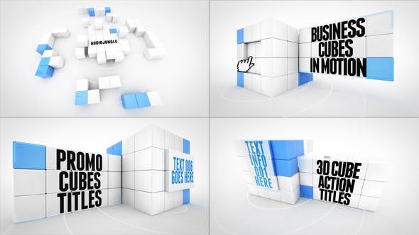 Transforming Cube Titles - Download 27932917 Videohive
