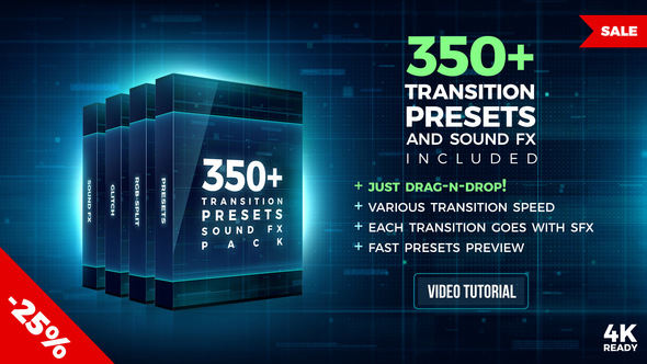 Transition Presets, Sound FX - Download Videohive 21797912