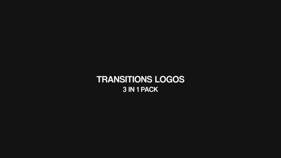 Transition Shape Logos Pack 3 in 1 - Download Videohive 8429804