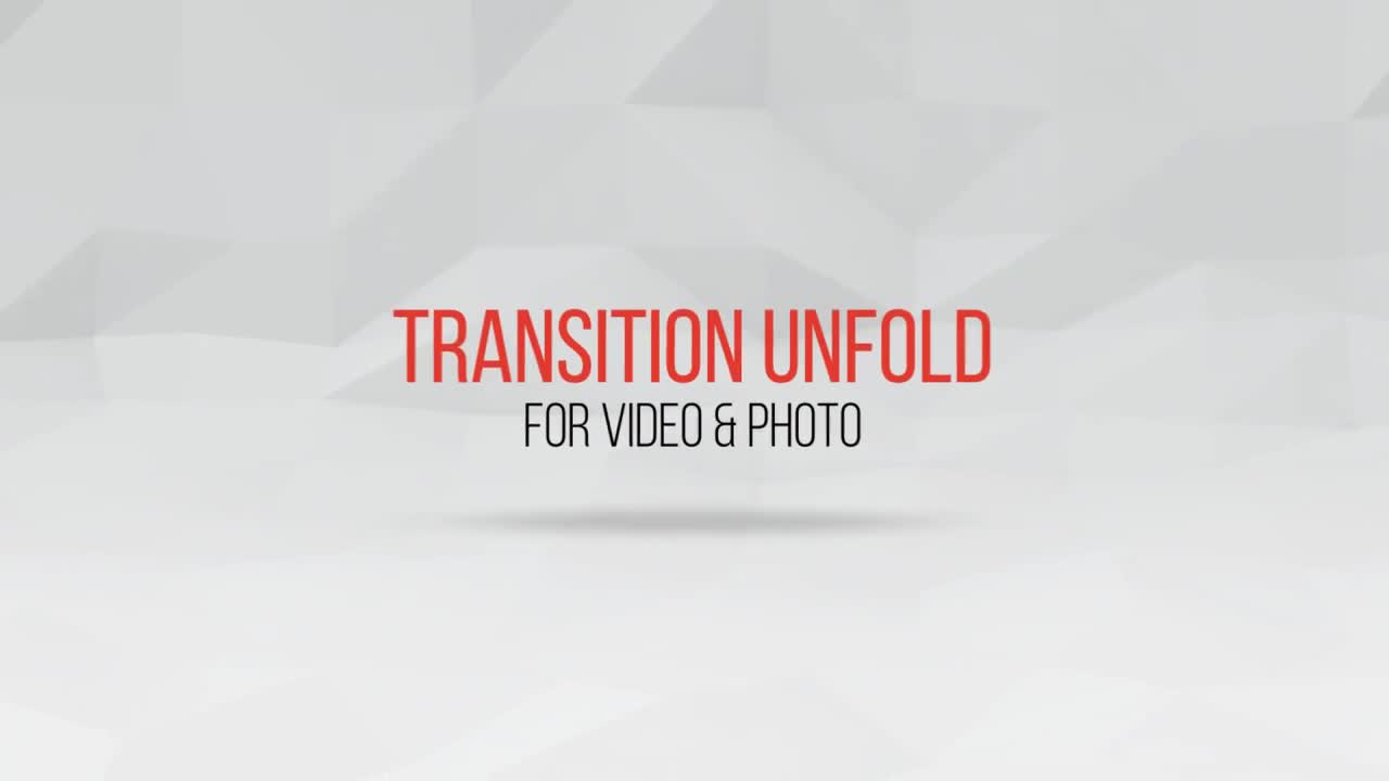 Transition Unfold - Download Videohive 9974821