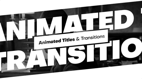 Transitions & Animated Titles for Premiere Pro - Videohive 36028337 Download