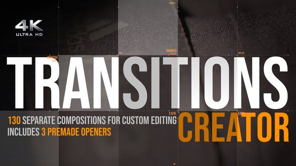 Transitions Creator - Videohive Download 30233366