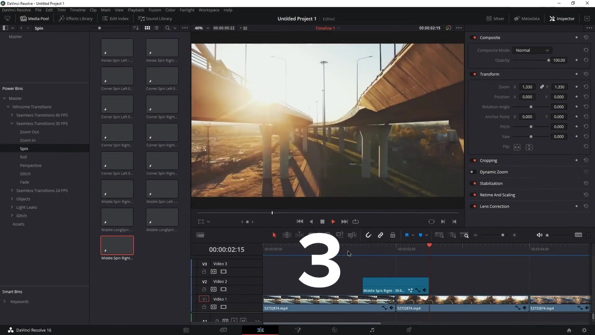 transitions library for davinci resolve free download