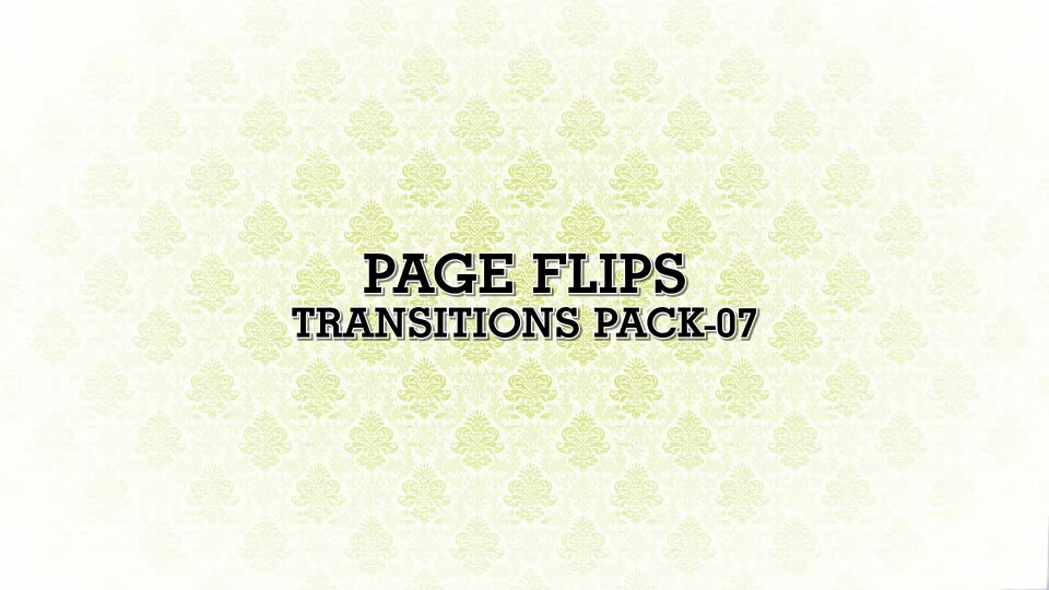 Transitions Pack 07 Page Flips - Download Videohive 3783626