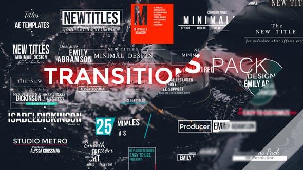 Transitions Pack - Download 22140213 Videohive