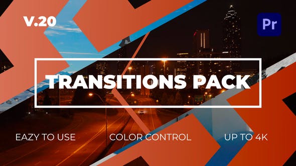 Transitions Pack | Premiere Pro - Videohive Download 38725250