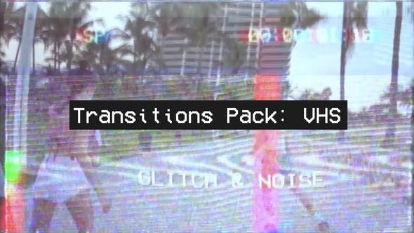 Transitions Pack: VHS | Premiere Pro - Videohive Download 30180865