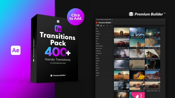 Transitions Pack - Videohive 42736354 Download