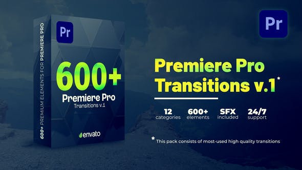 Transitions | Premiere Pro - Download 40128607 Videohive