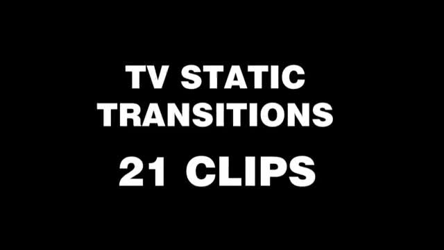 Transitions TV Static Videohive 2677851 Motion Graphics Image 1