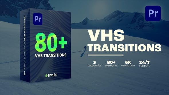 Transitions VHS - Videohive 39463088 Download