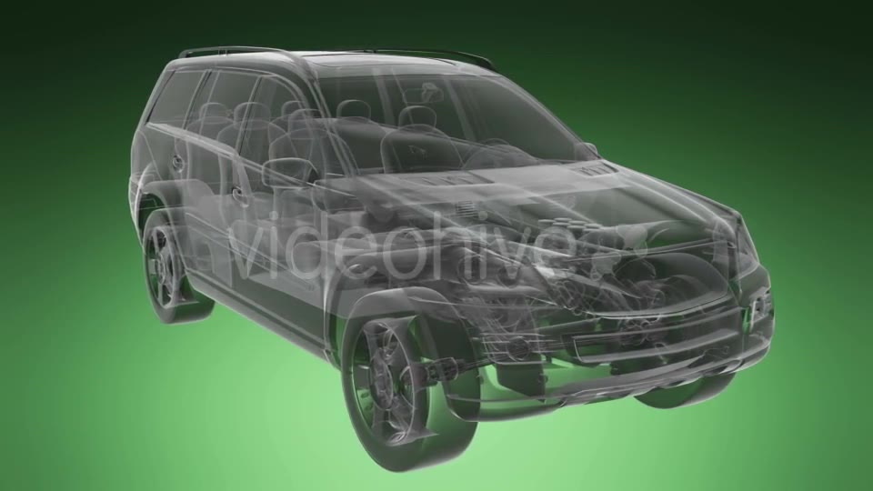 Transparent Car Rotate - Download Videohive 19369028