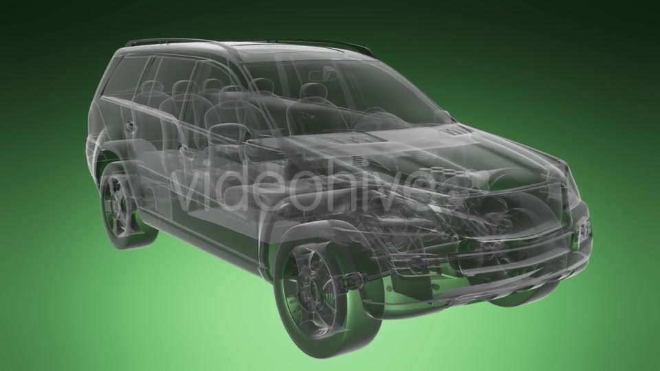 Transparent Car Rotate - Download Videohive 19369028