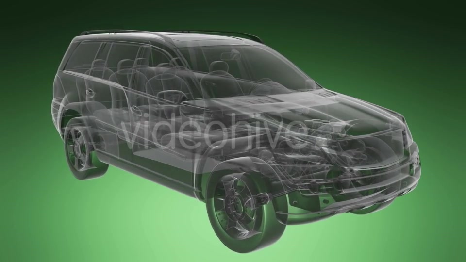 Transparent Car Rotate - Download Videohive 19369028