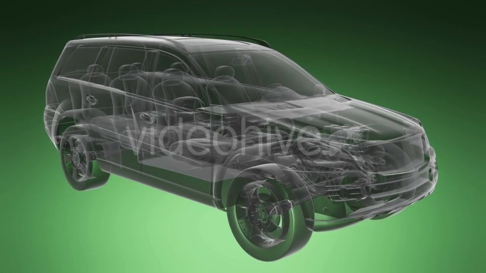 Transparent Car Rotate - Download Videohive 19369028