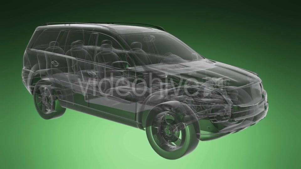 Transparent Car Rotate - Download Videohive 19369028