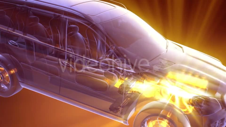 Transparent Car Rotate - Download Videohive 20734505