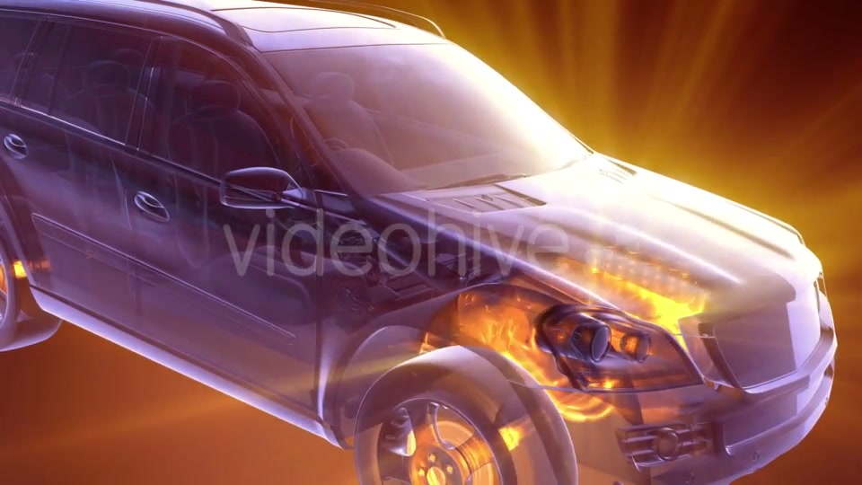 Transparent Car Rotate - Download Videohive 20734505