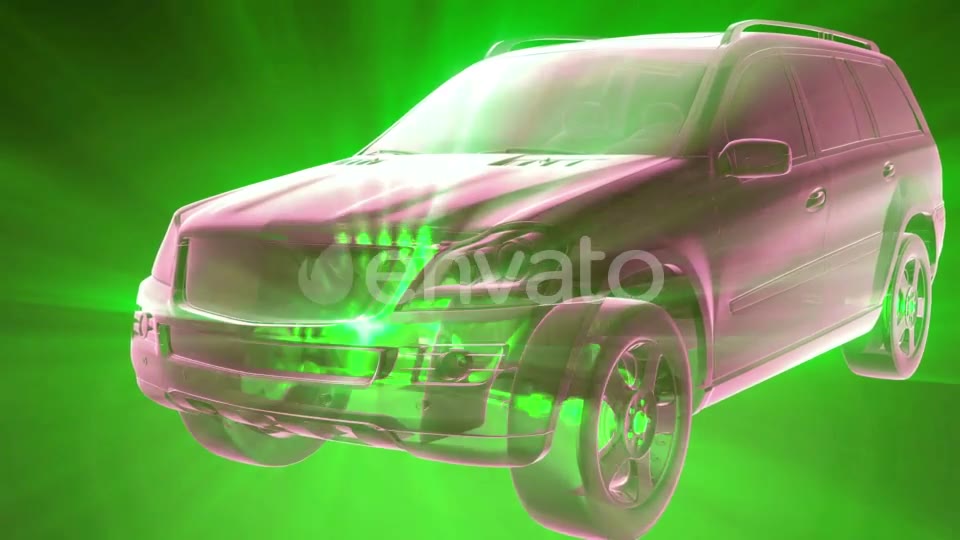 Transparent Car Rotate - Download Videohive 22008271