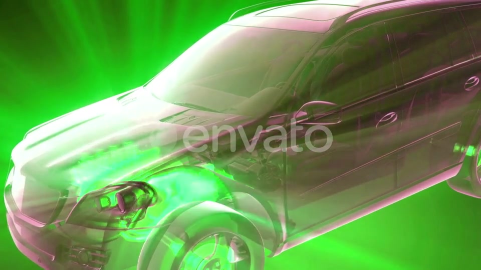 Transparent Car Rotate - Download Videohive 22008271