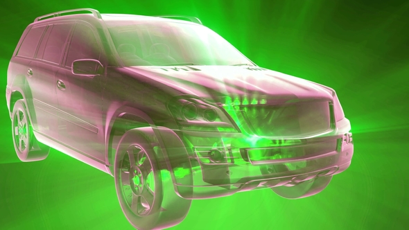 Transparent Car Rotate - Download Videohive 22134599