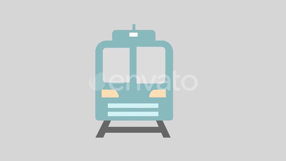 Transport Icons Videohive 34260477 Motion Graphics Image 3