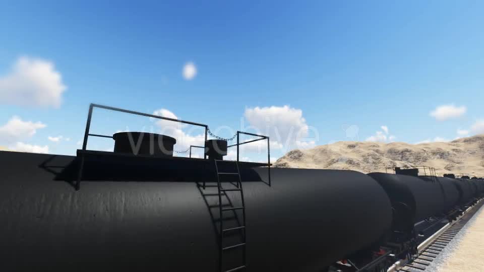 Transportation Tank Cars With Oil - Download Videohive 17647921