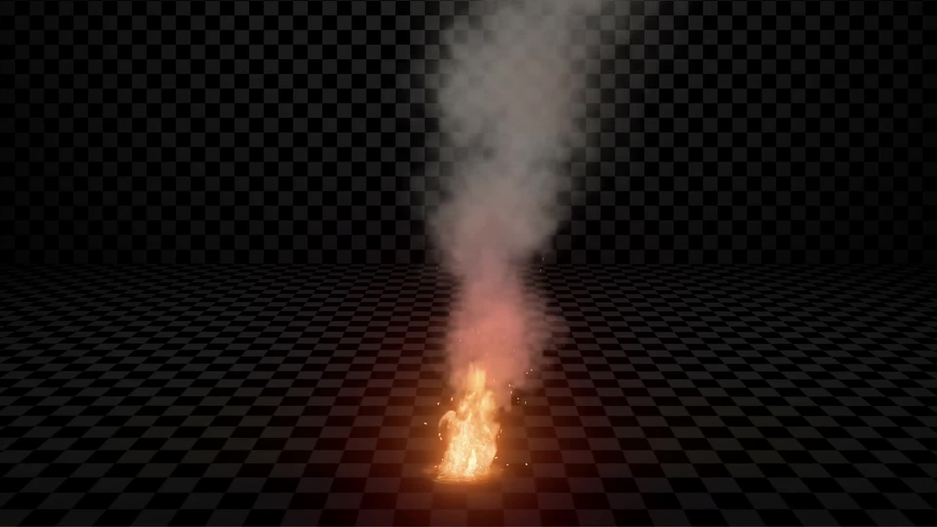 realistic fire after effects trapcode