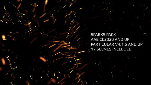Trapcode Particular Sparks - Download 33219531 Videohive