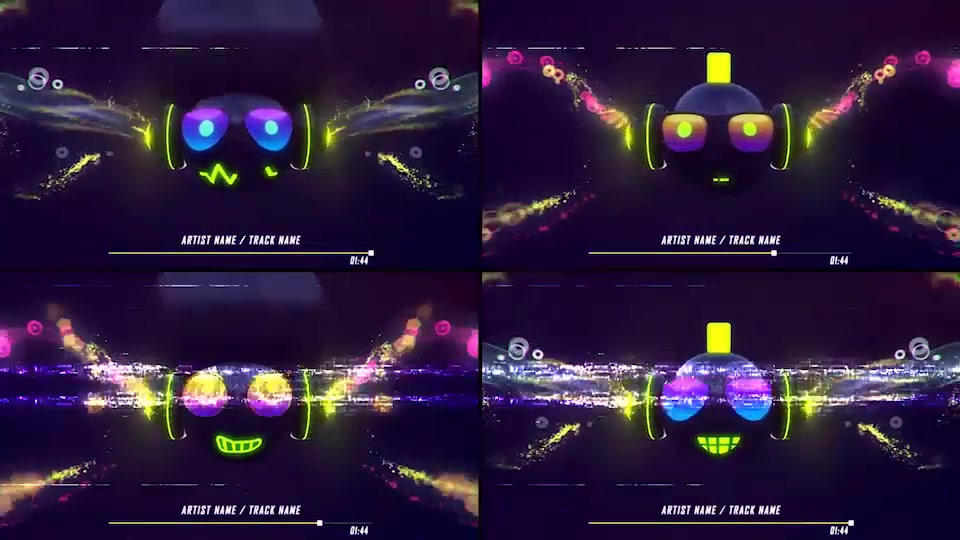 TrapWix Music Visualizer Pack Videohive 20751129 After Effects Image 7