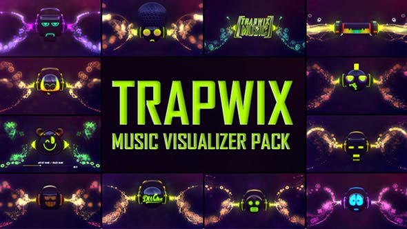 TrapWix Music Visualizer Pack - 20751129 Videohive Download