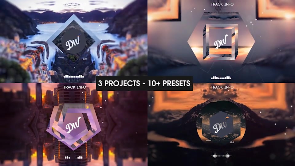 Trapwix Paradox Music Visualizer Videohive 22033257 After Effects Image 4