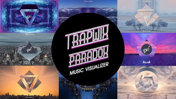 Trapwix Paradox Music Visualizer - Download Videohive 22033257