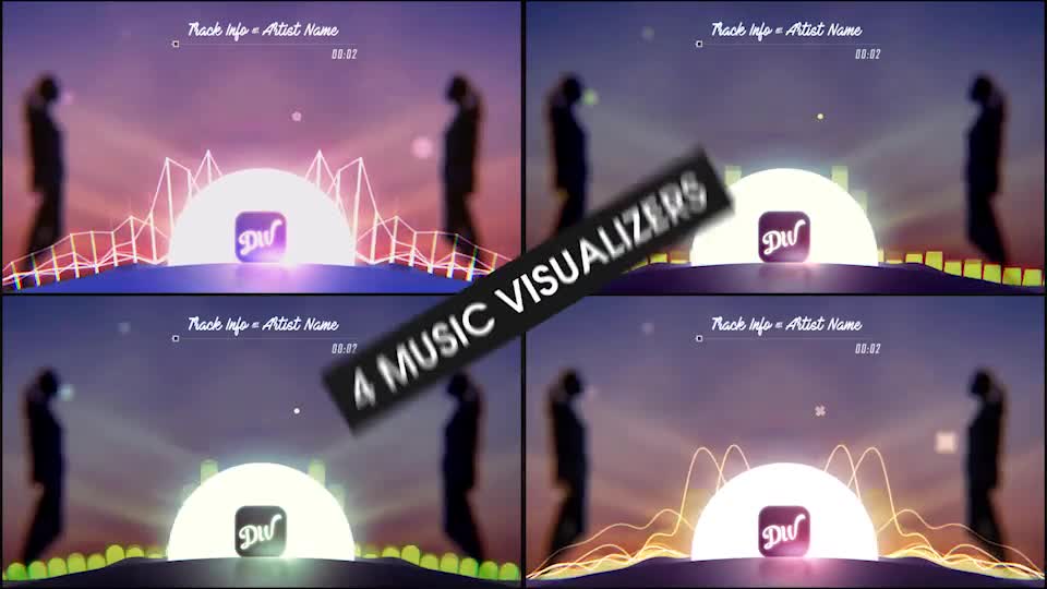 TrapWix Waves Music Visualizer Videohive 21461063 After Effects Image 1