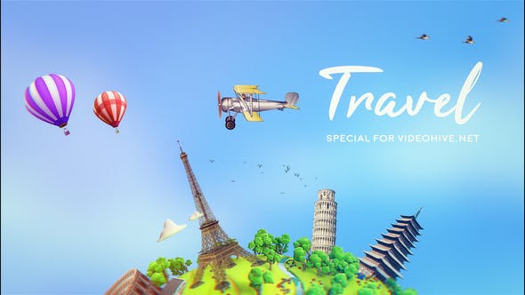 Travel | After Effects Template - Videohive Download 22700135