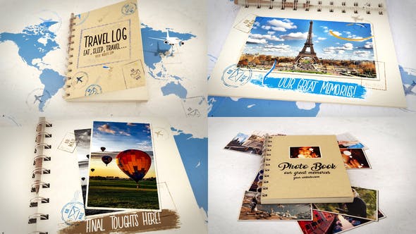 Travel and Photo Book Bundle - 23206860 Videohive Download