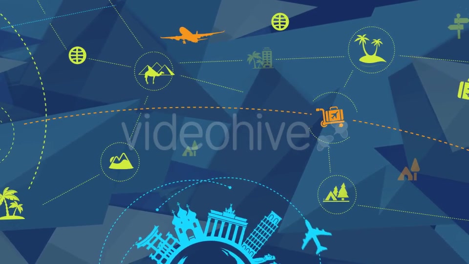 Travel And Tourism Abstract Background - Download Videohive 20493728