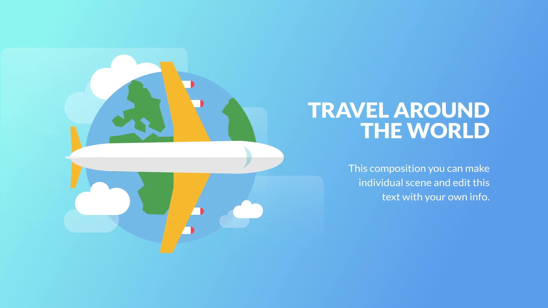 Travel Animation | After Effects Videohive 31054906 After Effects Image 10