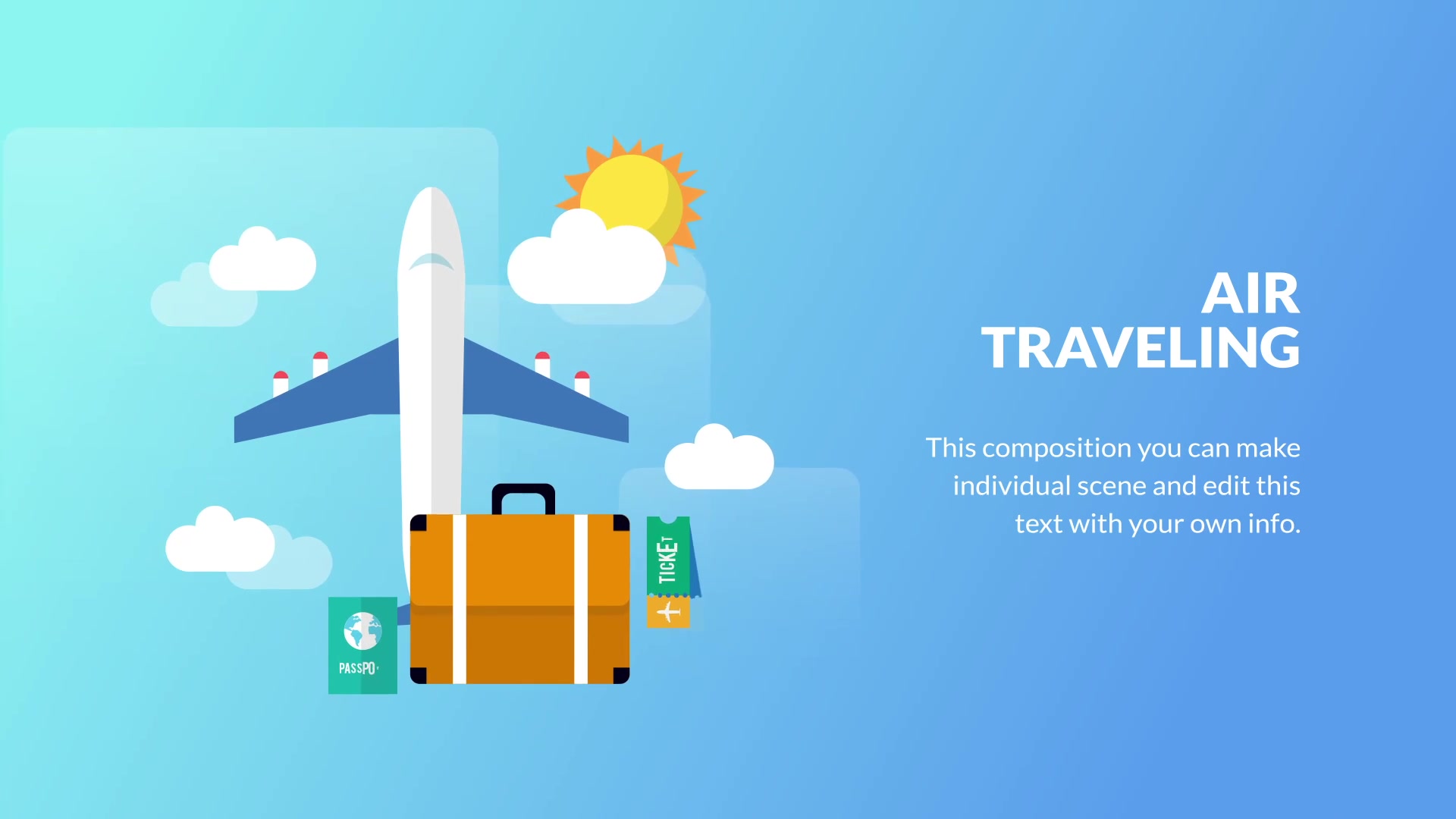 Travel Animation | After Effects Videohive 31054906 After Effects Image 3