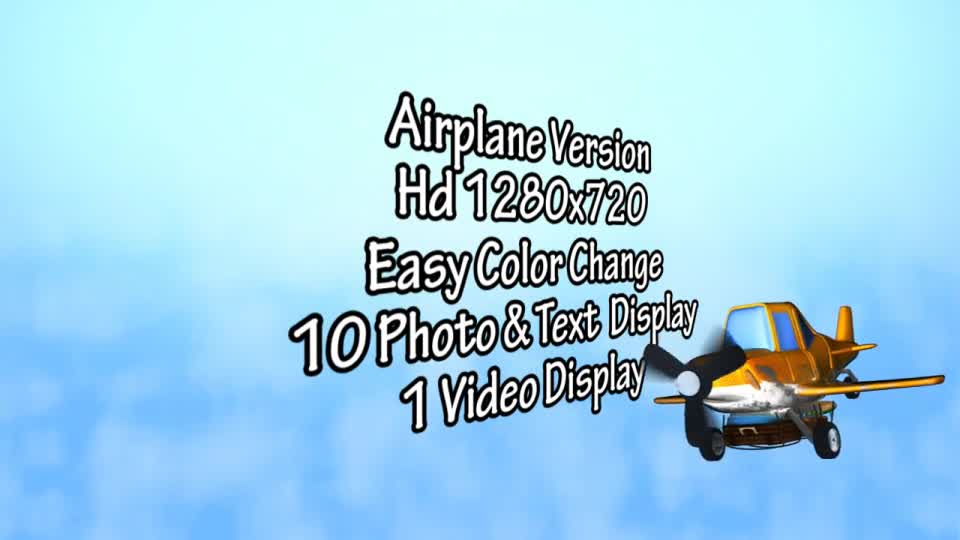Travel Around The World Airplane version Videohive 9455377 After Effects Image 1