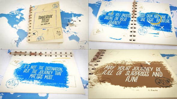 Travel Book Titles - 29100856 Videohive Download
