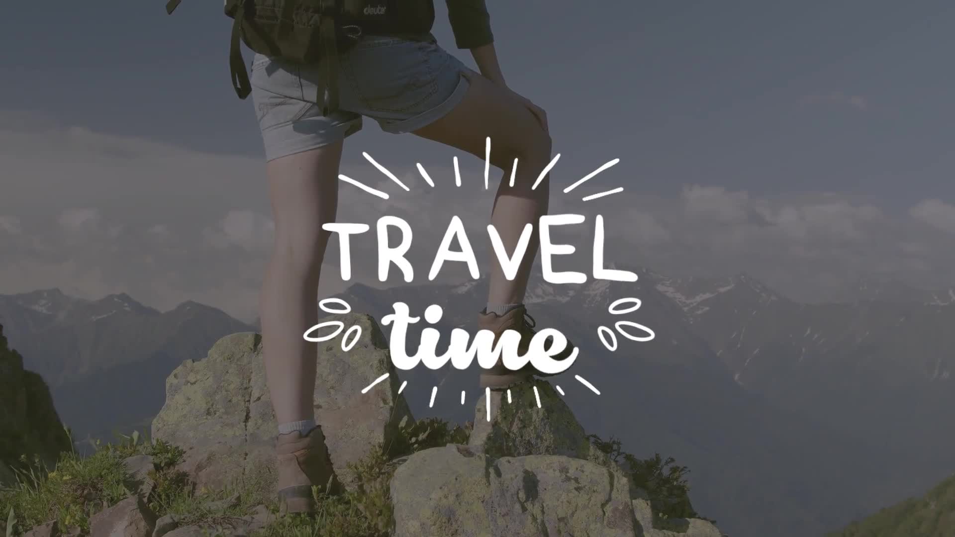 Travel cartoon text logo animations [After Effects] Videohive 38693123 After Effects Image 3